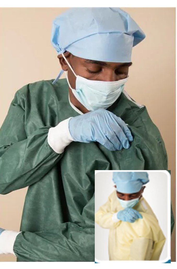 Graham Medical® 360° Wrap-Around™ SMS Isolation Gowns